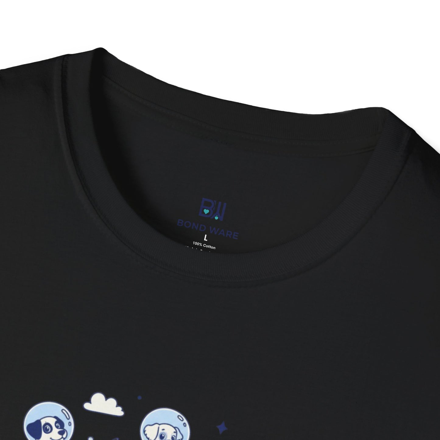 Cosmic Canines Outer Space Adventure Tee