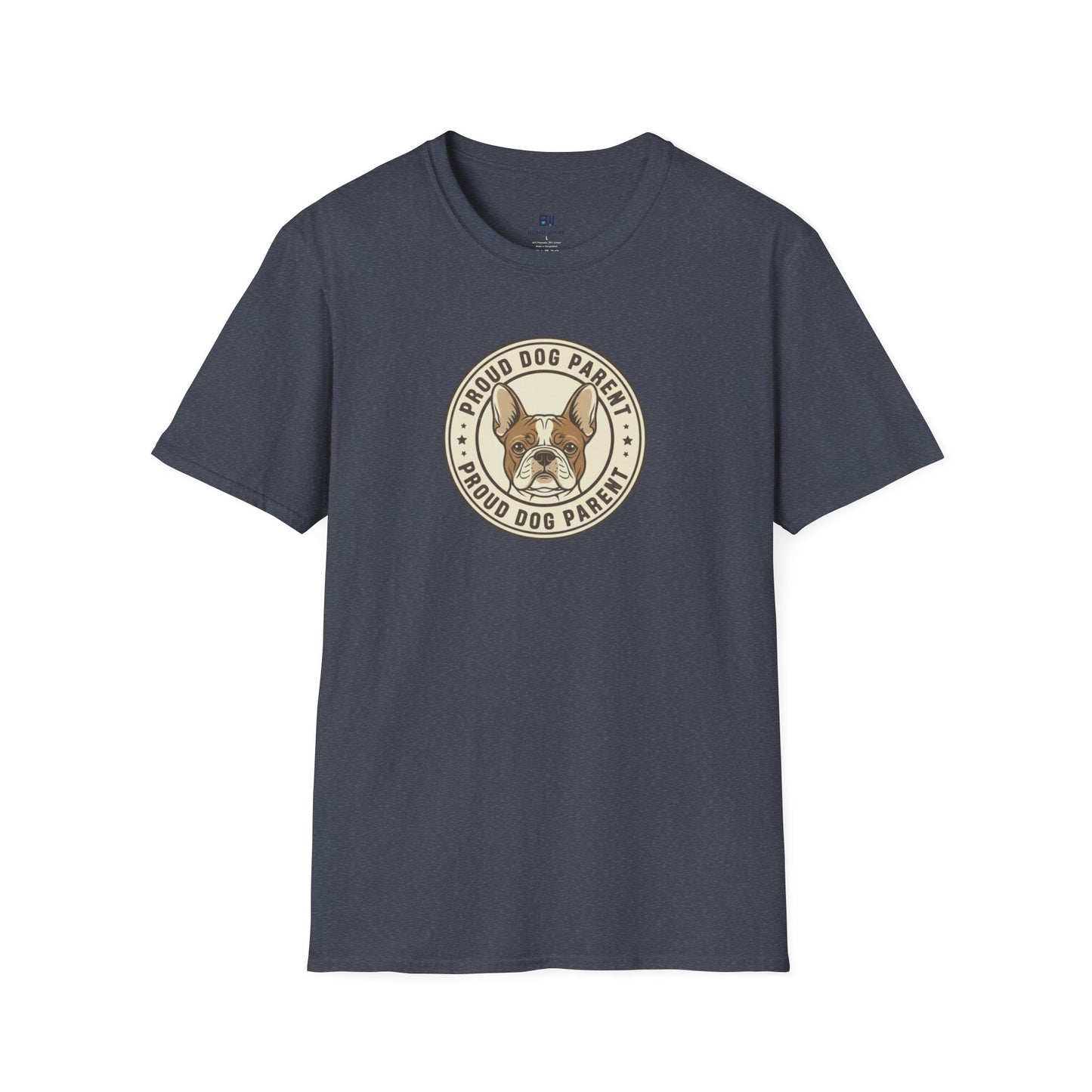 Proud Dog Parent Retro-Style Badge Tee