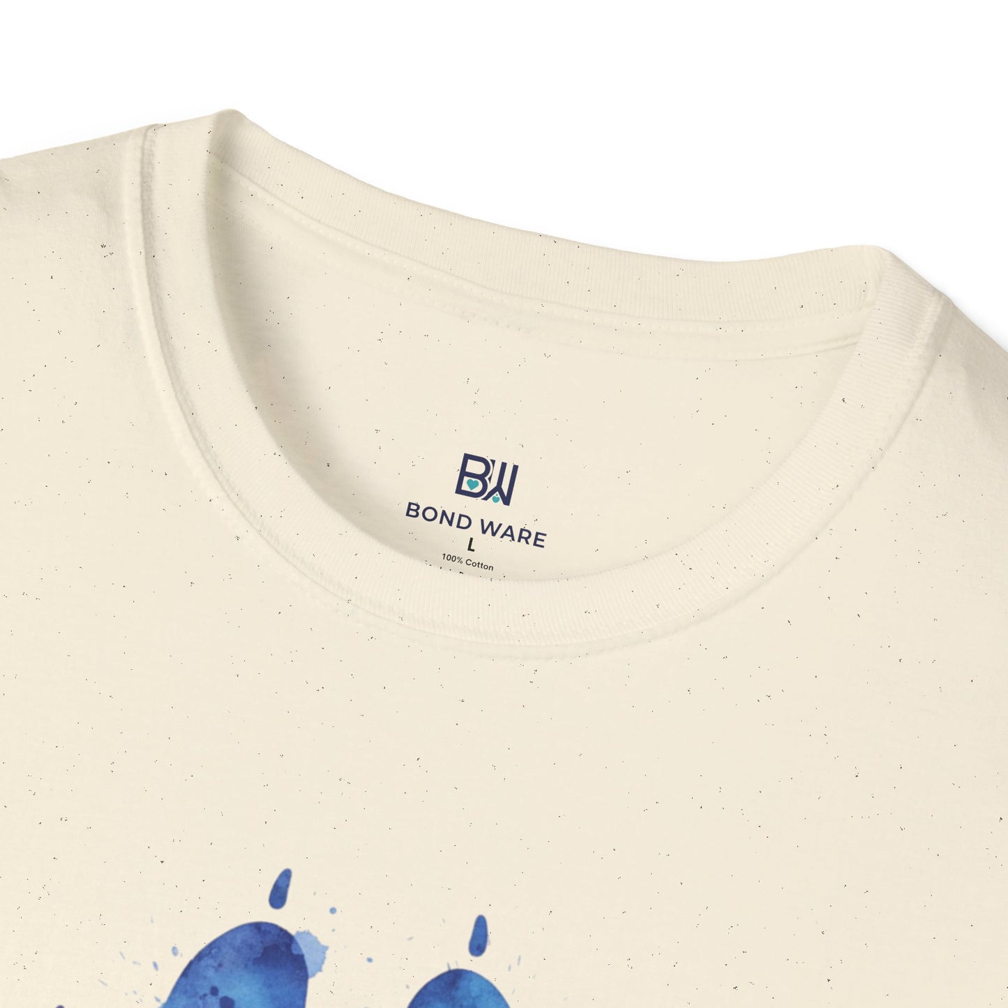 "Life is Better with Paws" Watercolor Paw Tee