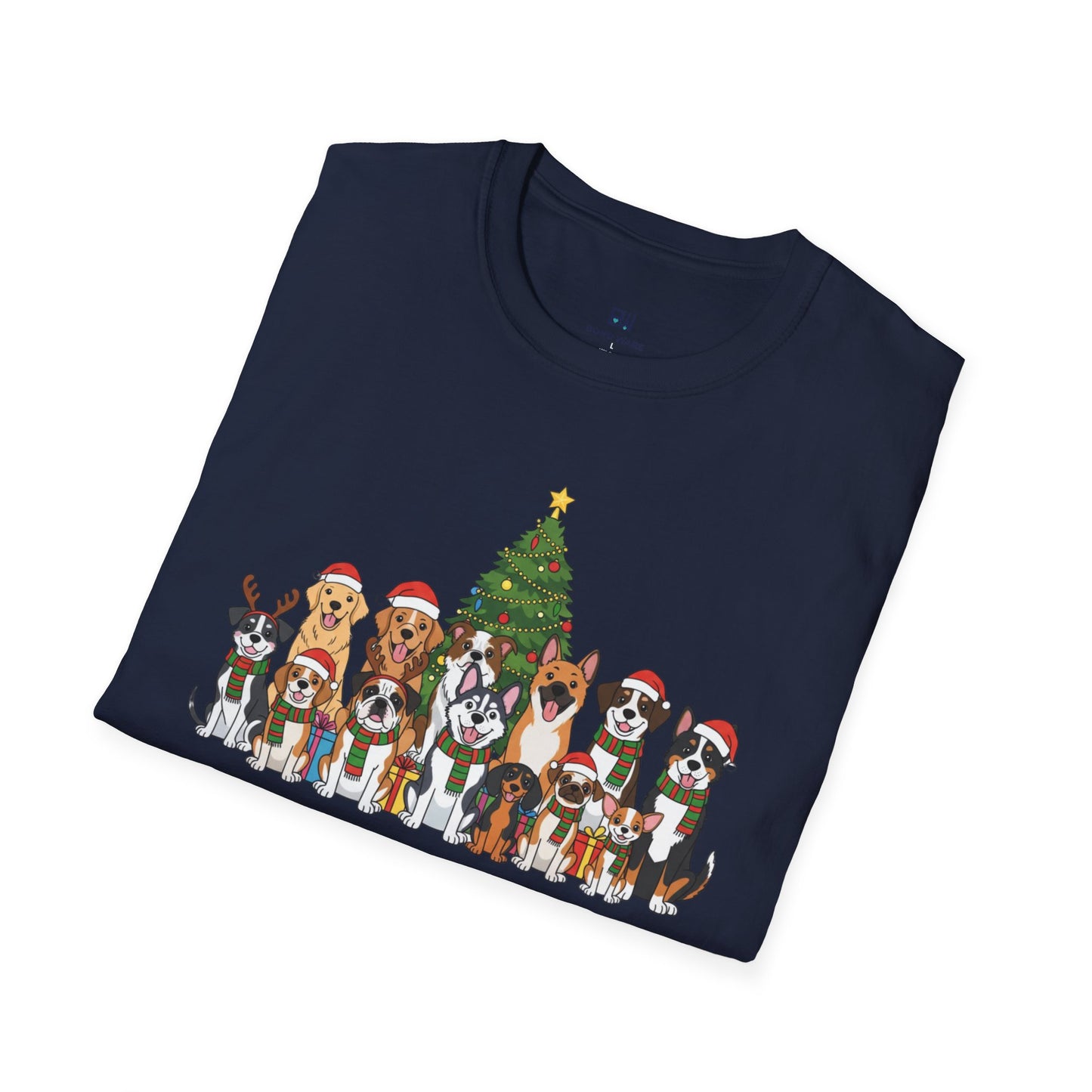Merry Woofmas! Holiday Dog Squad T-Shirt