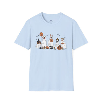Howl-o-ween Ghost Dog Party T-Shirt