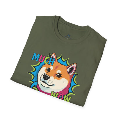 Viral Doge Meme "Much Wow" Graphic Tee