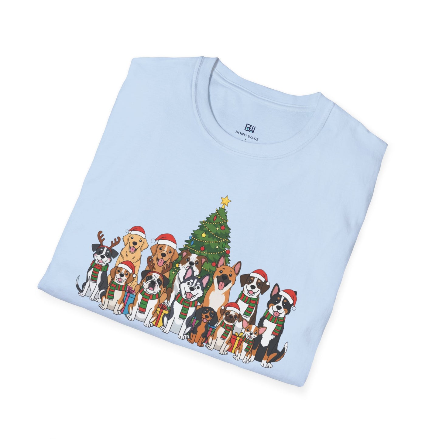 Merry Woofmas! Holiday Dog Squad T-Shirt
