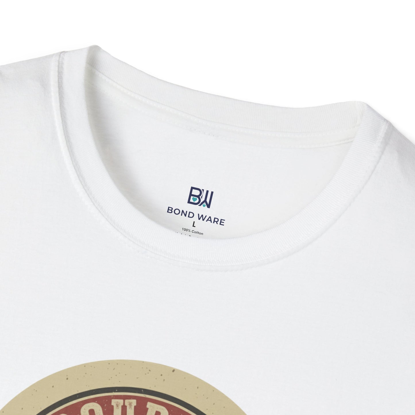 "Proud Dog Dad" Classic Badge Graphic Tee