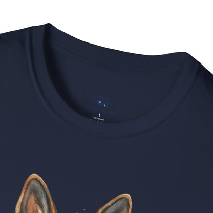 "Home is Where the Dog Is" Watercolor GSD T-Shirt