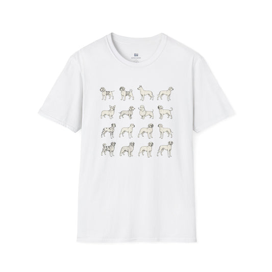 The Ultimate Dog Lover's Breed Chart Tee
