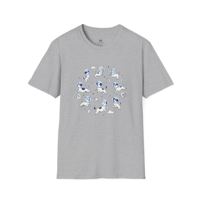 Cosmic Canines Outer Space Adventure Tee