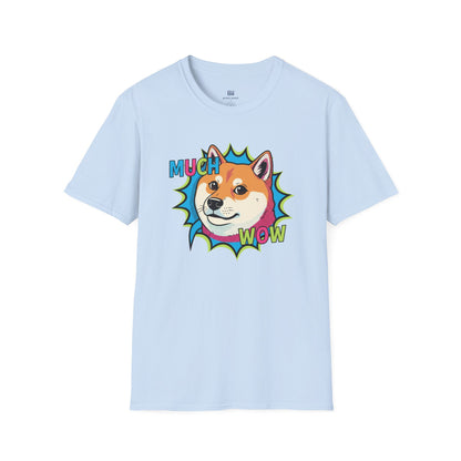 Viral Doge Meme "Much Wow" Graphic Tee