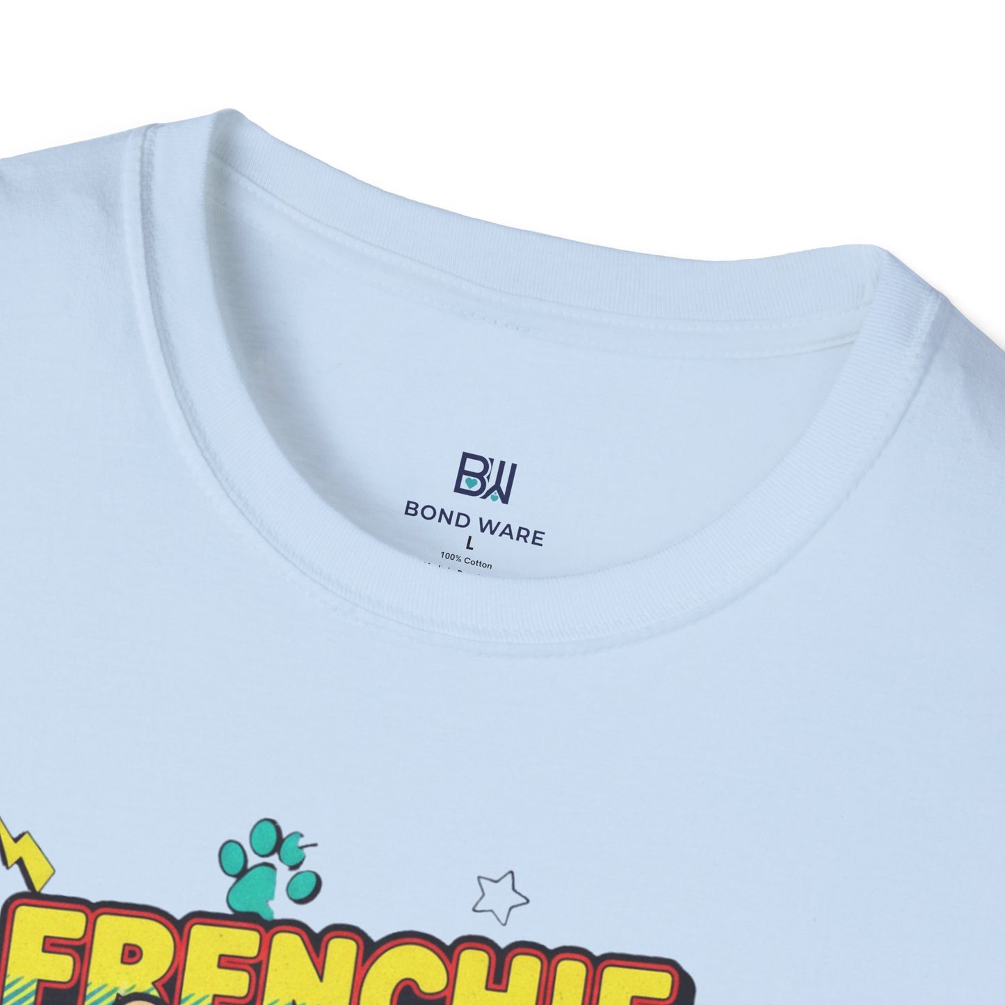 Cool French Bulldog "Vibes Only" T-Shirt