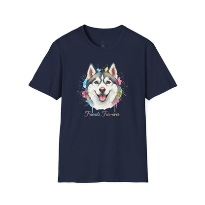 Happy Husky "Friends Fur-ever" Graphic Tee