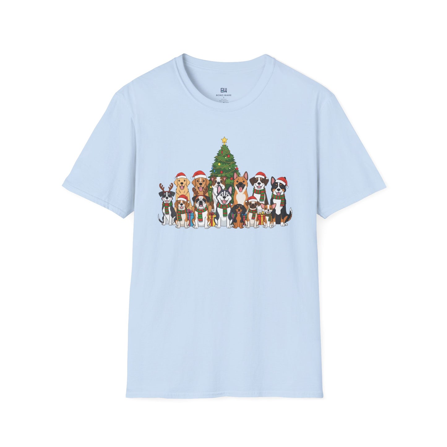 Merry Woofmas! Holiday Dog Squad T-Shirt