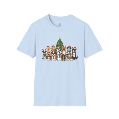 Merry Woofmas! Holiday Dog Squad T-Shirt