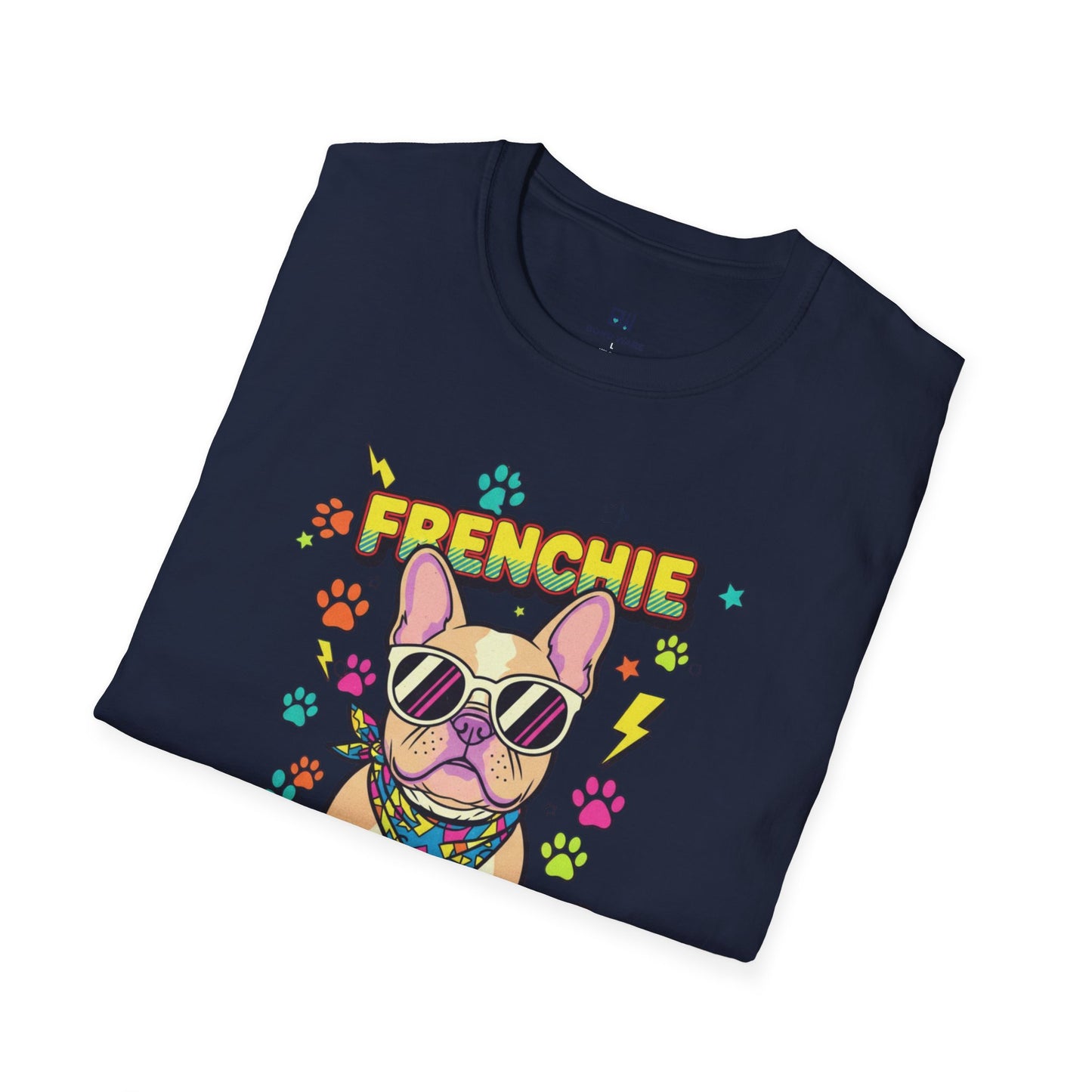Cool French Bulldog "Vibes Only" T-Shirt