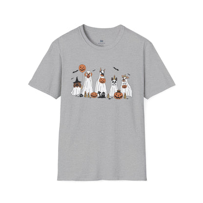 Howl-o-ween Ghost Dog Party T-Shirt