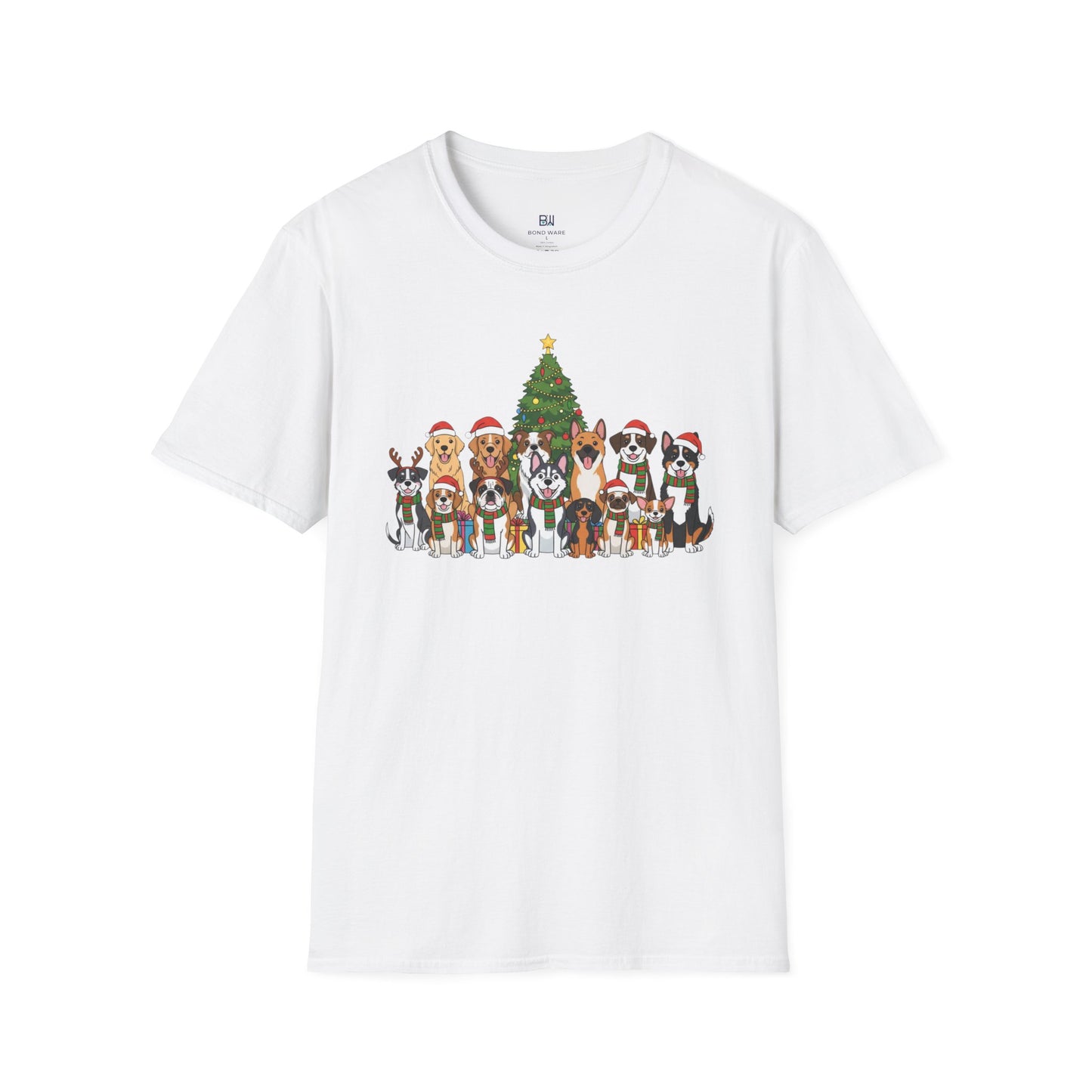 Merry Woofmas! Holiday Dog Squad T-Shirt