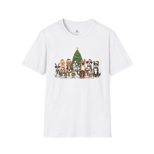 Merry Woofmas! Holiday Dog Squad T-Shirt