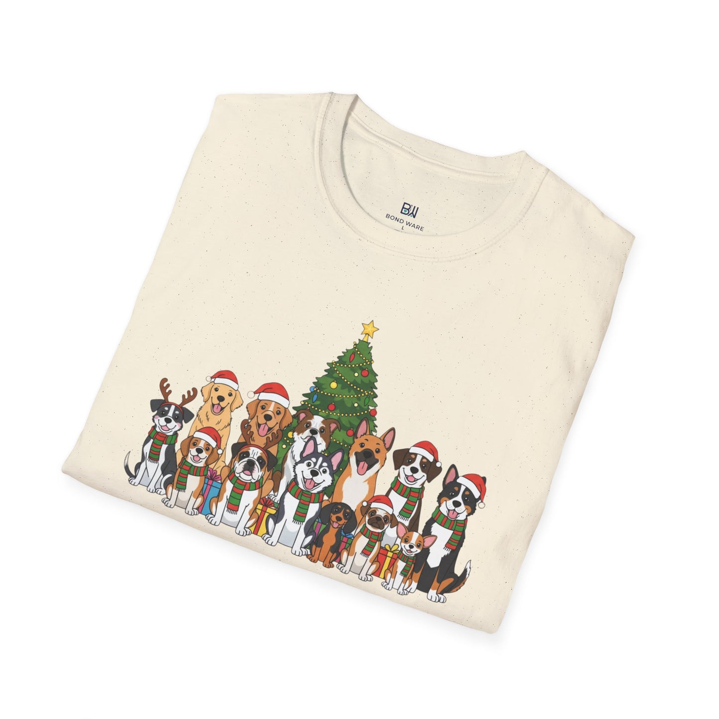 Merry Woofmas! Holiday Dog Squad T-Shirt