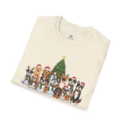 Merry Woofmas! Holiday Dog Squad T-Shirt