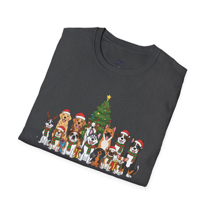 Merry Woofmas! Holiday Dog Squad T-Shirt