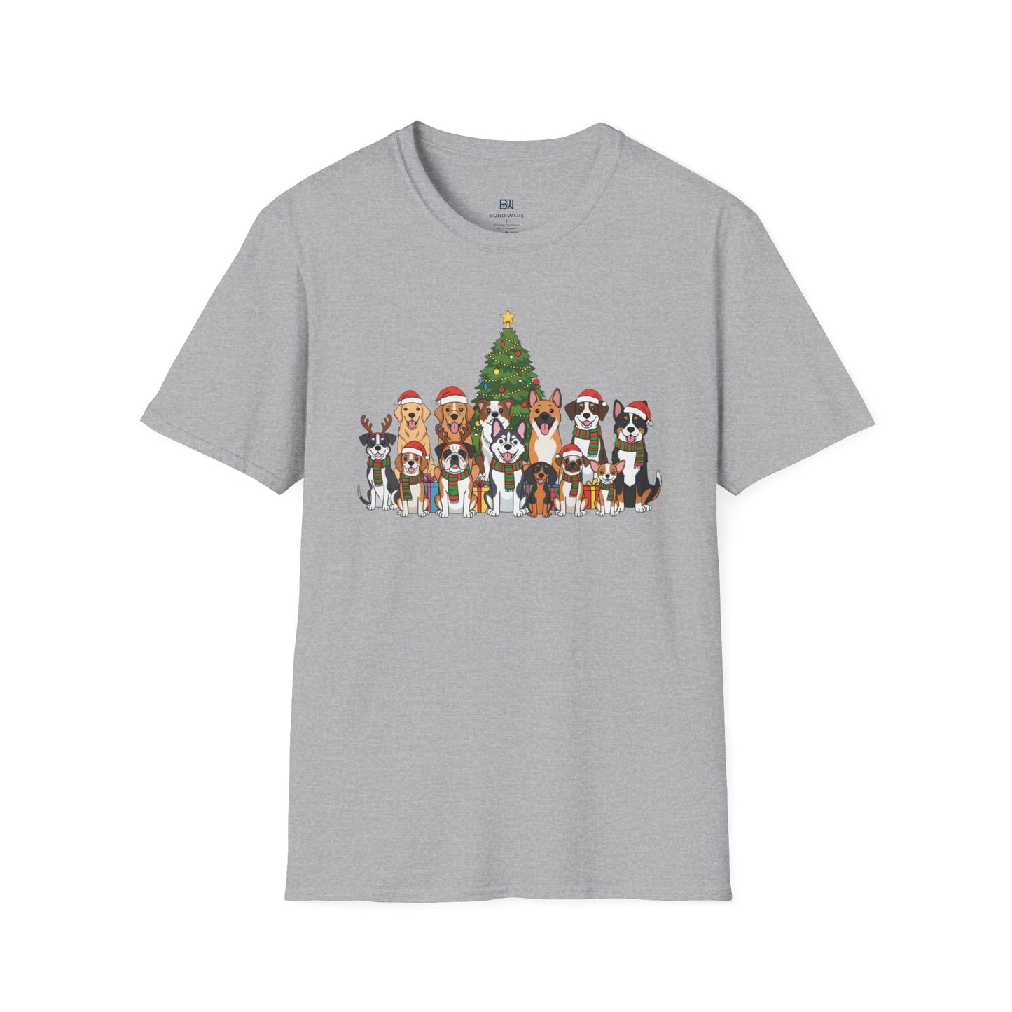 Merry Woofmas! Holiday Dog Squad T-Shirt