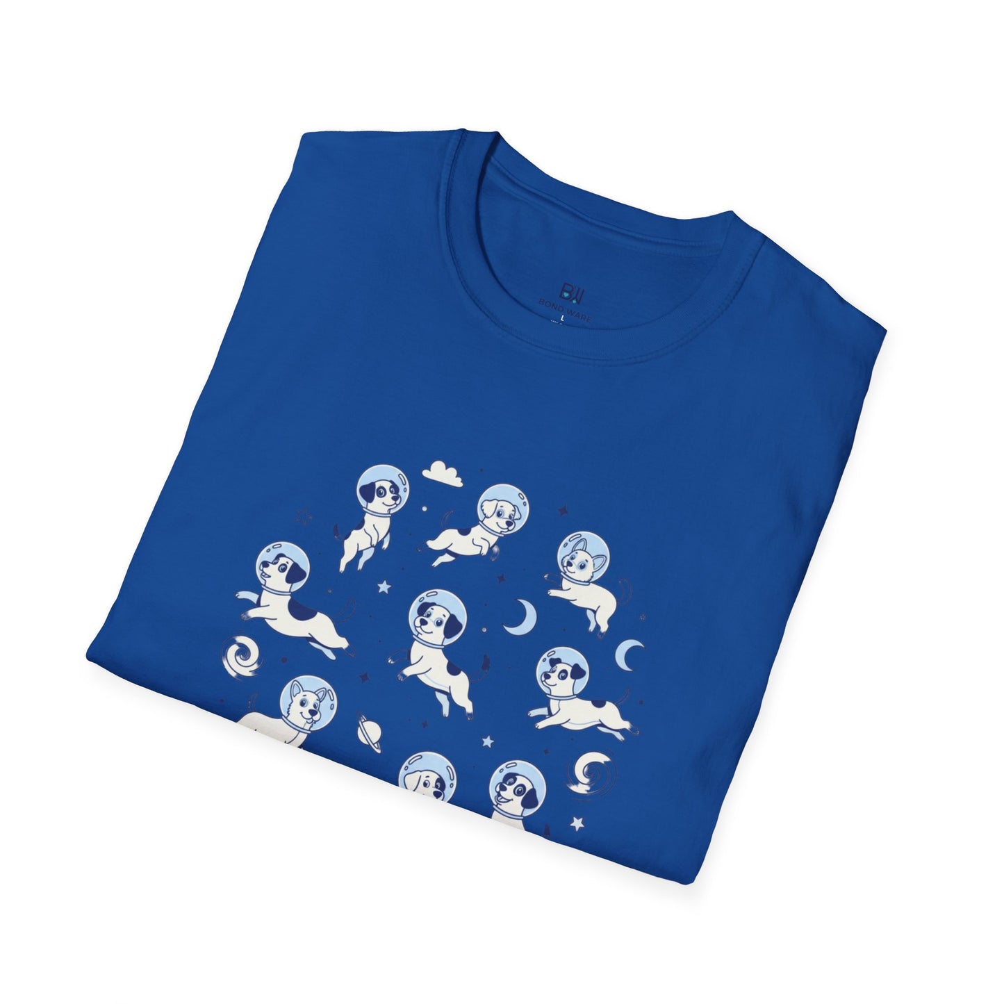 Cosmic Canines Outer Space Adventure Tee