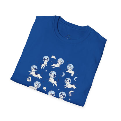 Cosmic Canines Outer Space Adventure Tee